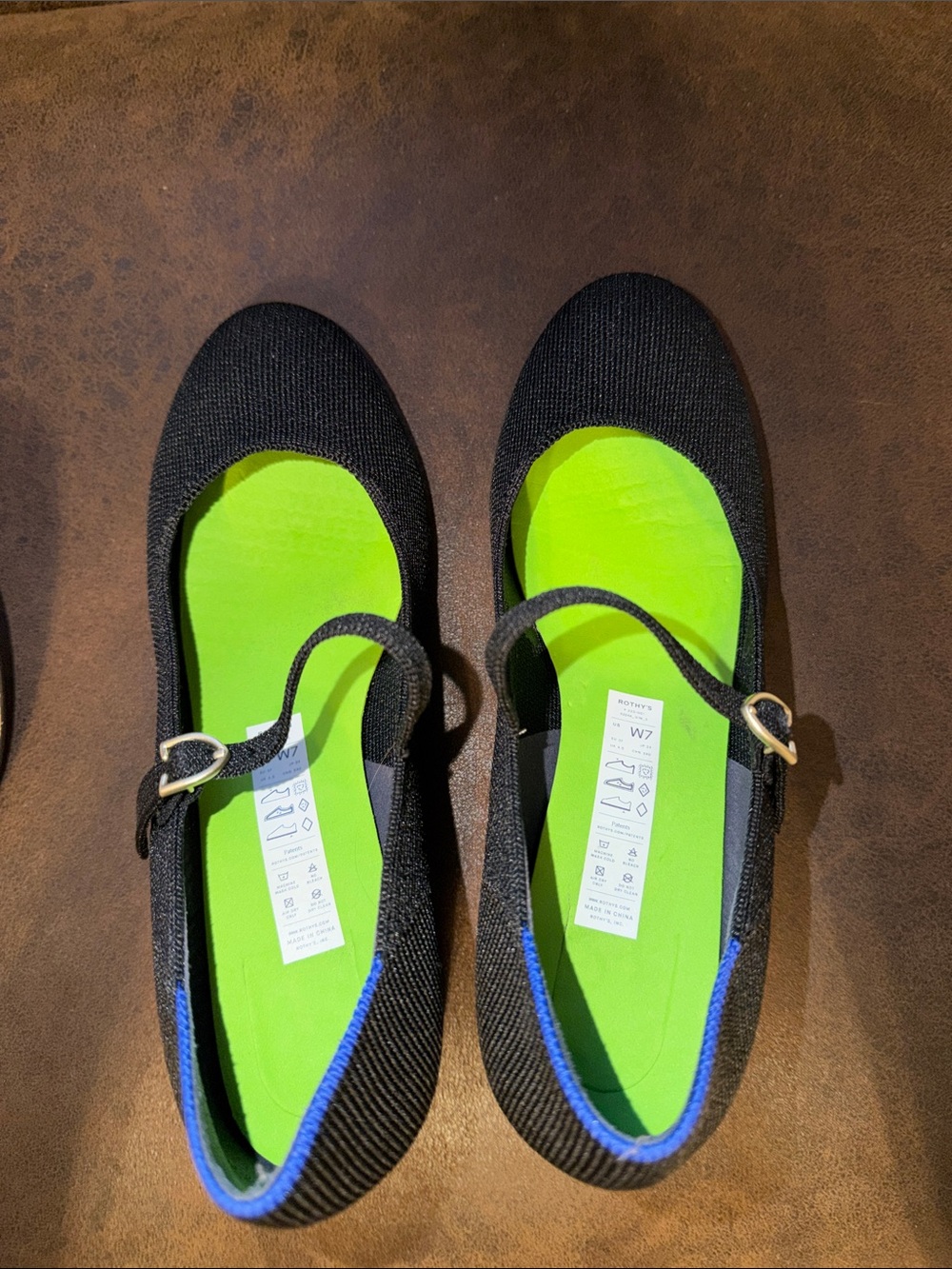 Rothy’s Block Heel Black Mary Janes - Picture 5 of 6